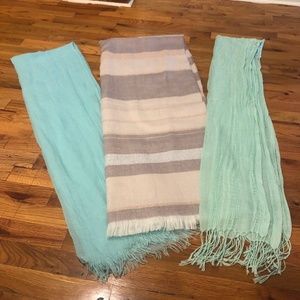 3 Scarves